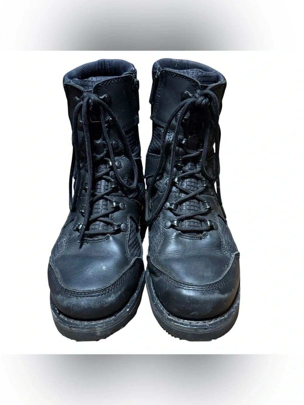Harley Davidson D93771 Lensfield Black Ventilated Leather Motorcycle Boots 9.5M